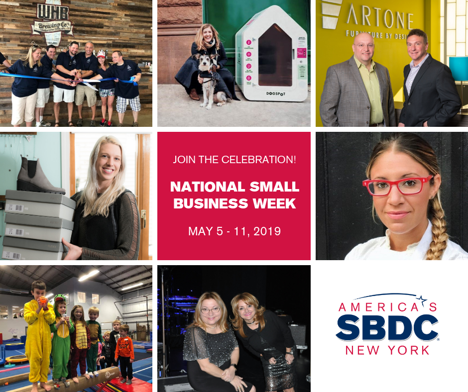 Join the Celebration! National Small Business Week, May 5-11, 2019